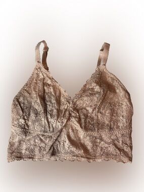 Torrid Curve Unlined Lace Crop Bralette size 1